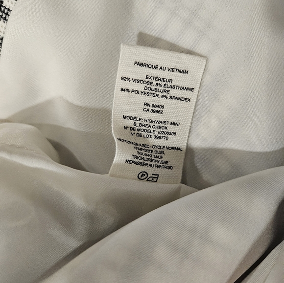 Theory Plaid Mini Skirt - SIZE 0 - Picture 12 of 13